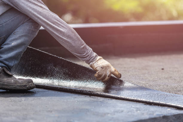 Professional Foundation Crack Repair technician working in Genoa, IL